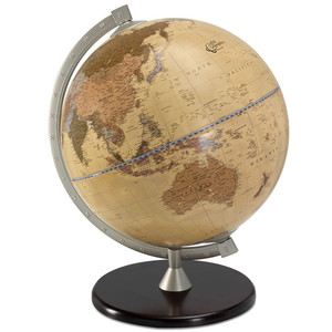 Zoffoli living Globe James Cook (apricot) 33cm