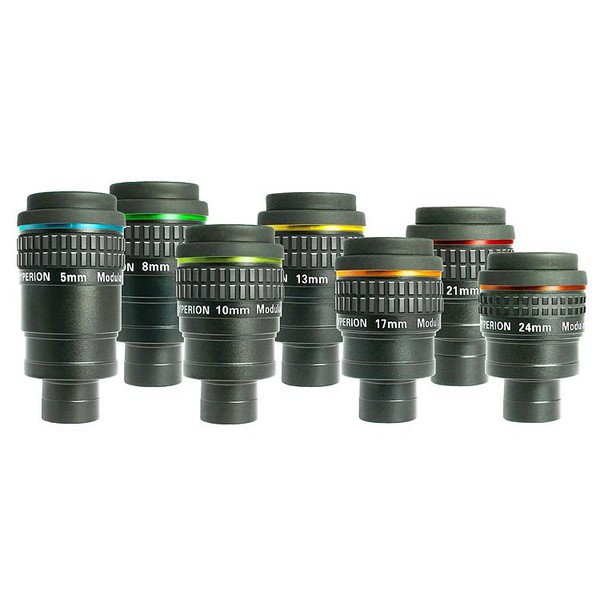 Baader Complete set of Hyperion eyepieces: 5 / 8 / 10 / 13 / 17 / 21 / 24mm