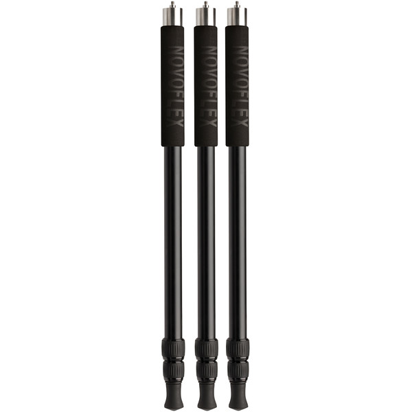 Novoflex 3x QuadroLeg A2830 aluminium 3-segment tripod legs