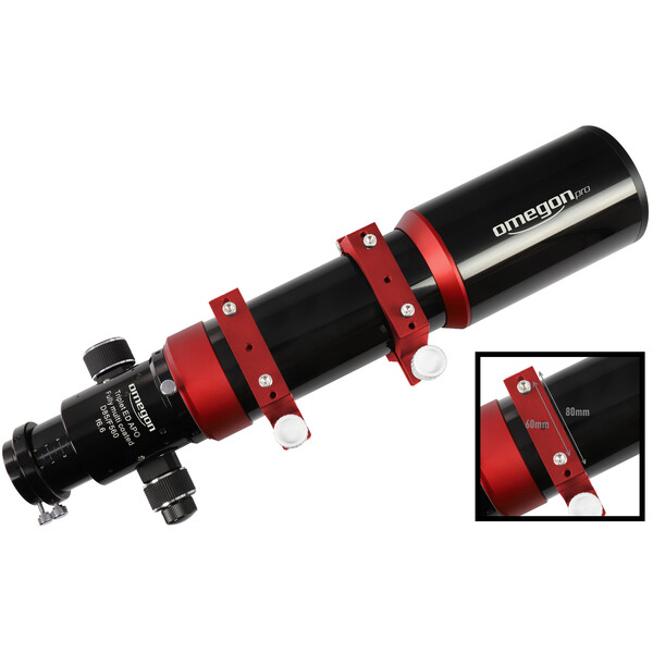 Omegon Apochromatic refractor Pro APO AP 85/560 ED Triplet OTA