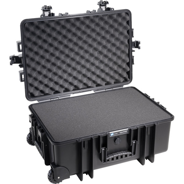 B+W Type 6700 case, black/foam lined