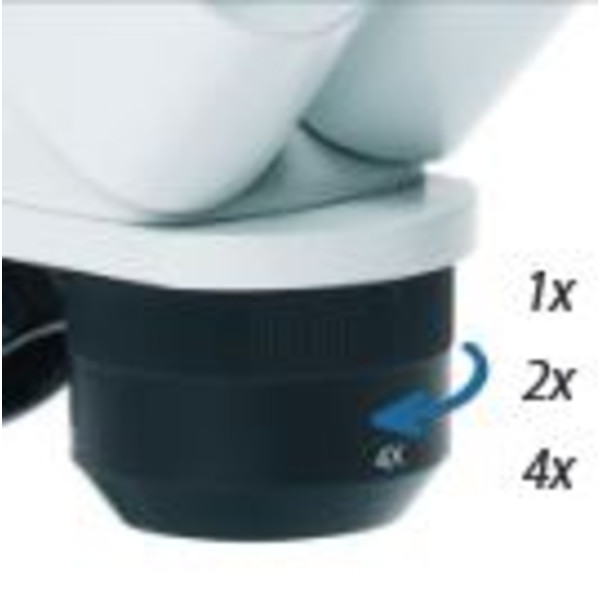 Euromex stereomicroscope ED.1802-S, EduBlue 1x/2x/4x