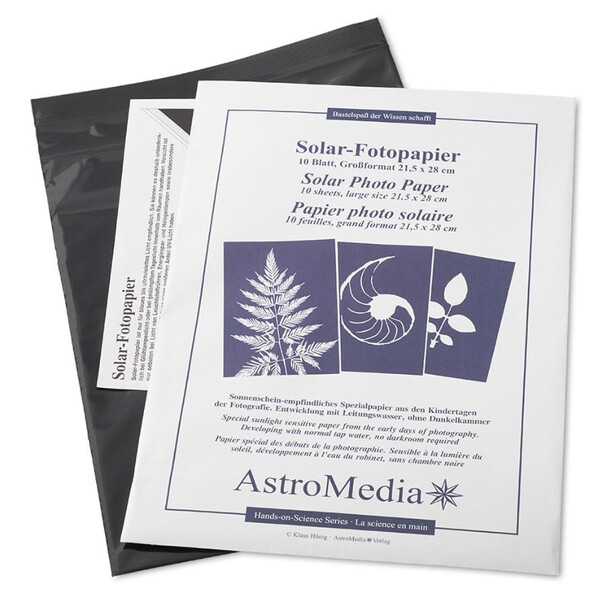 AstroMedia Kit The solar photo paper 21.5 x 28 cm