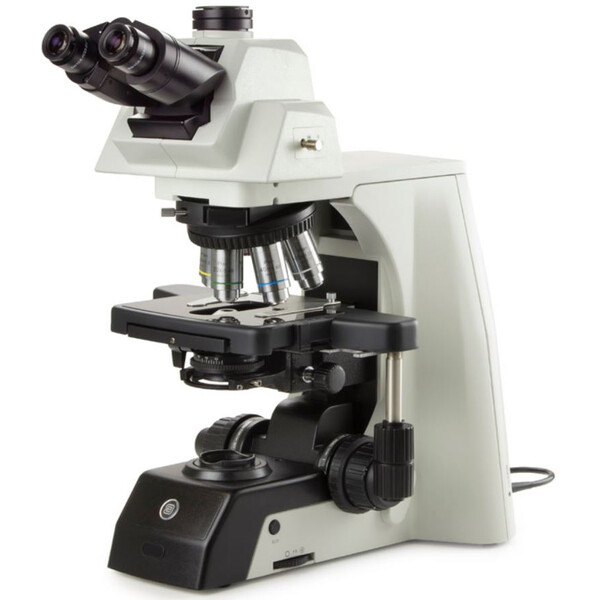 Euromex Microscope DX.1158-PLi, trino, infinity, 10x/25,  plan, 40x - 1000x,  LED, 3W