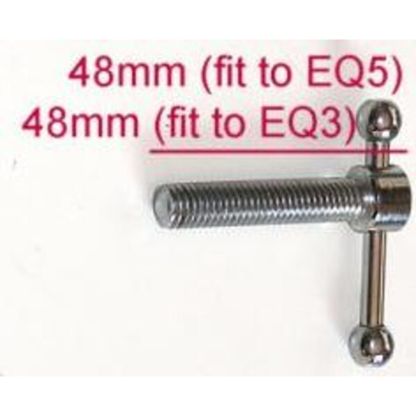 Lacerta Pole height adjustment screw M8 48mm