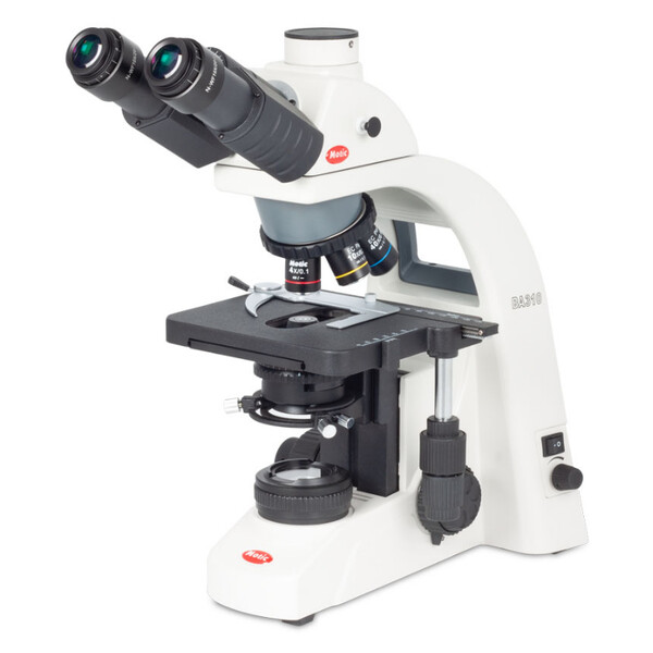 Motic Microscope BA310, LED, 40x-400x (without 100x), trino