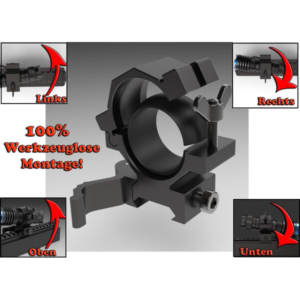 Sytong Adjustable quick-mount Pic-Rail 24-26mm