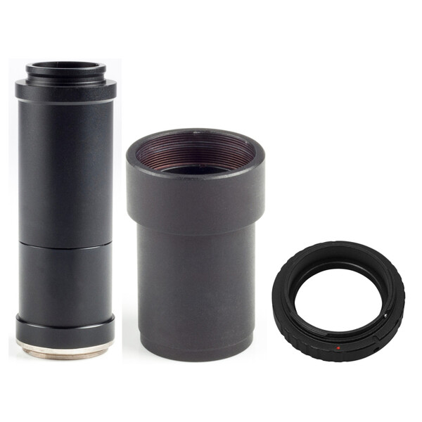 Motic Camera adaptor Set (4x) f. Full Frame with T2 ring for Canon