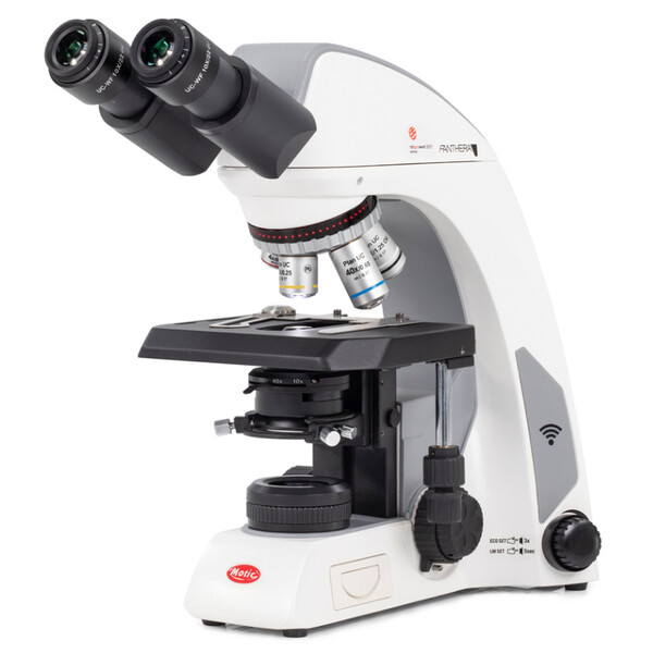 Motic microscope Panthera cloud, bino, digital, infinity, plan, achro, 40x-1000x, 10x/22mm, Halogen/LED, HDMI, 8MP