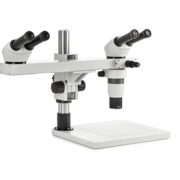 Euromex zoom stereo microscope DZ.1604, bino, double head system, 8-50x