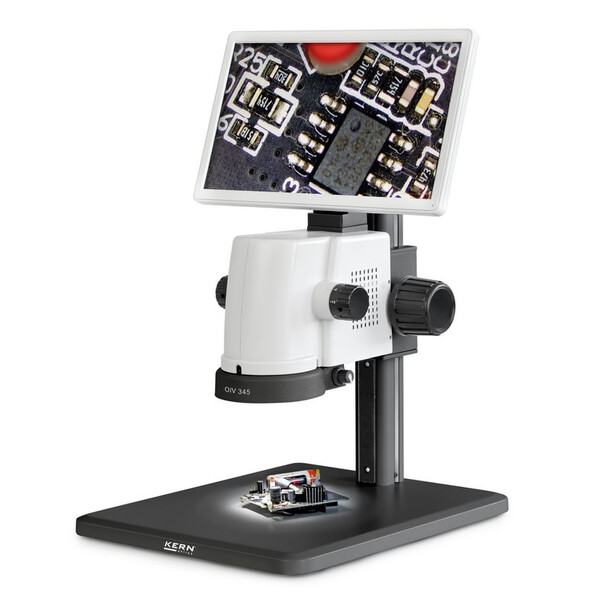 Kern Microscope OIV 345, digital, 0.7x-4.5x, LED, Al, HDMI