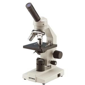 Optika Microscope M-100FLED, monokular, 40x-400x