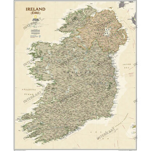 National Geographic Map Ireland (76 x 91 cm)