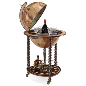 Zoffoli living Globe Bar Explora Honey Brown 40cm