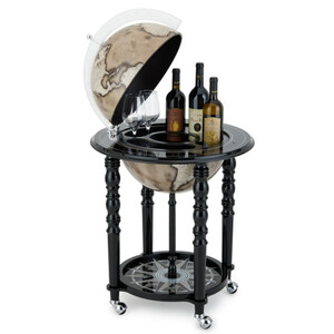 Zoffoli living Globe Bar Elegance Noir 40cm