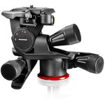 Geared tripod head