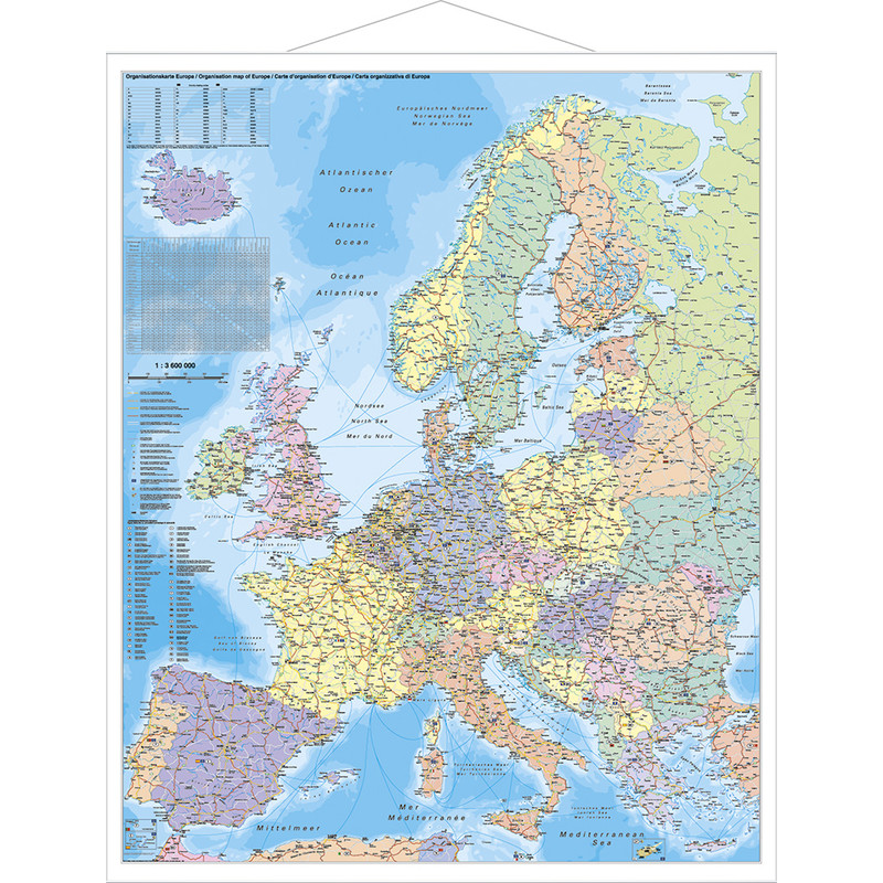 Stiefel Organisational map of Europe