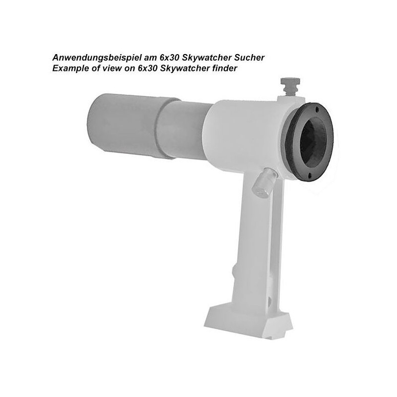 TS Optics T2 Parfocal Adapter for autoguiders to Skywatcher 9x50 finder scopes