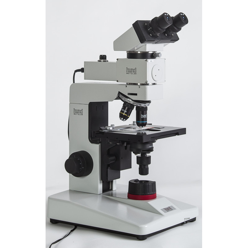 Hund Microscope AFL Plan 50, HBO 50W, bino, fluo, 100x - 1000x