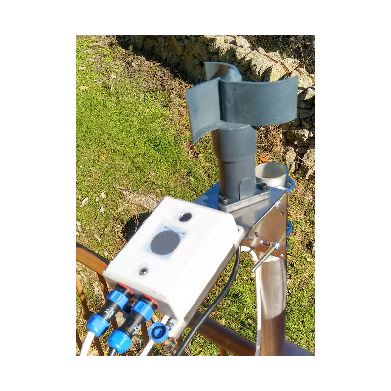 Lunatico Bracket with clamp for mounting weather sensor and anemometer