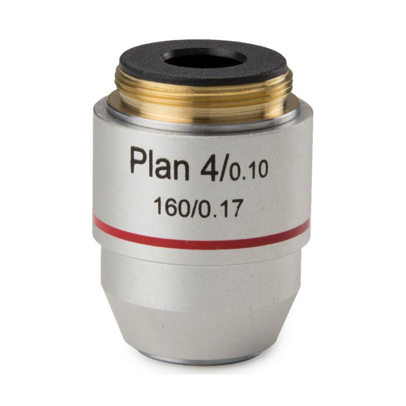 Euromex BB.8804 4X/0.10 plan, DIN microscope objective (BioBlue.lab)