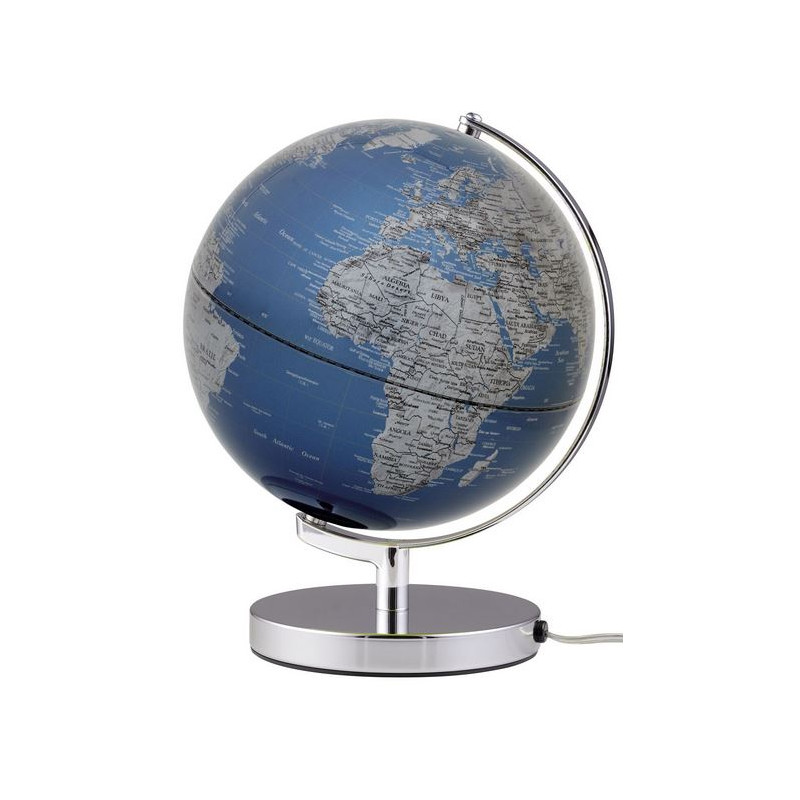 TROIKA Globe Terra Blue Light 25cm