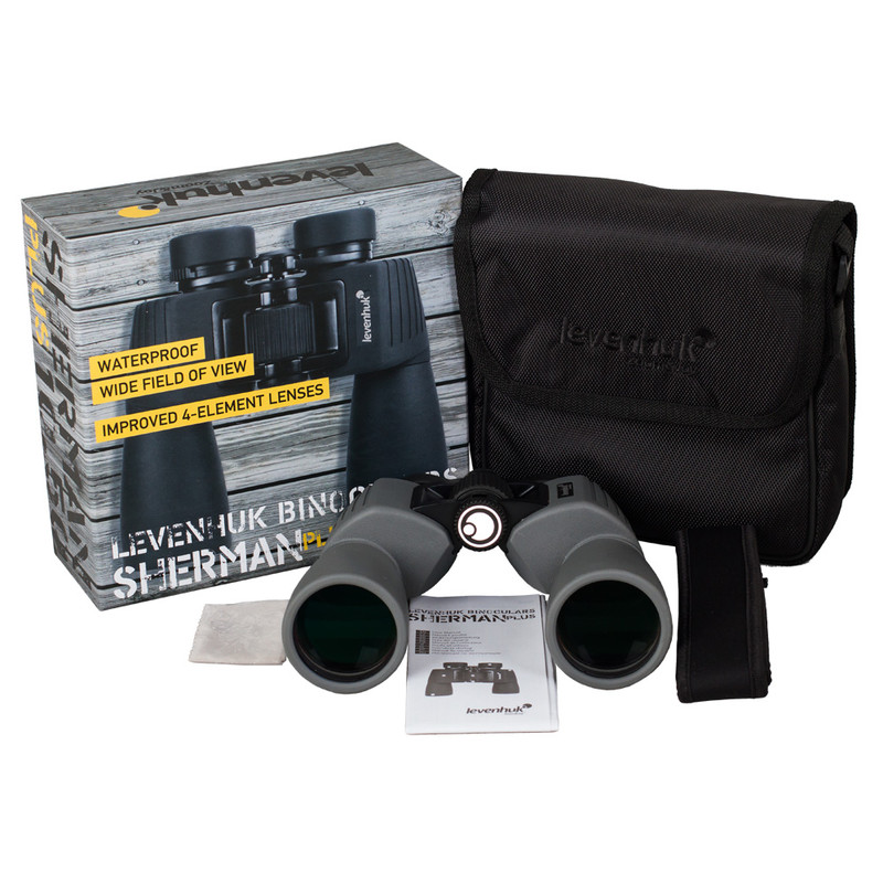 Levenhuk Binoculars Sherman PLUS 10x50