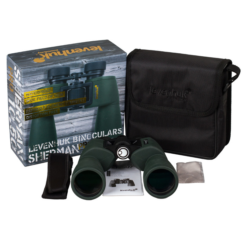 Levenhuk Binoculars Sherman PRO 10x50