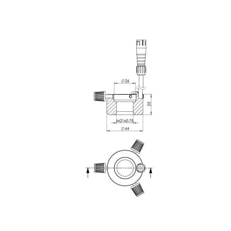 StarLight Opto-Electronics RL1-10 R, red (620 nm) Ø 20 mm