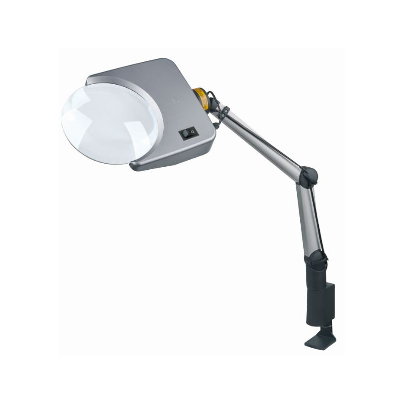 Schweizer Magnifying lamp Tech-Line LED Bifo 2700K, 1.75x/4X Ø202/40mm, bifocal, Plano-convex