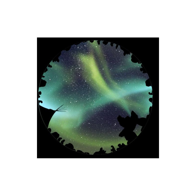 astrial Slide for the Sega Homestar Planetarium Aurora Australis Scenic