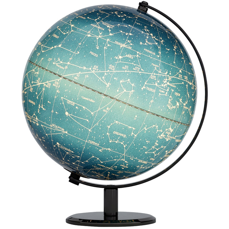 TROIKA Globe Milky Way Blue Light 25cm