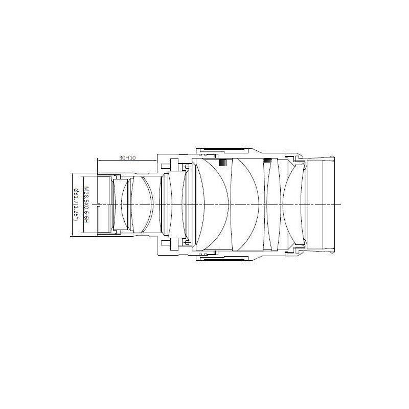 APM Eyepiece HI-FW 12.5mm 84° 1.25"