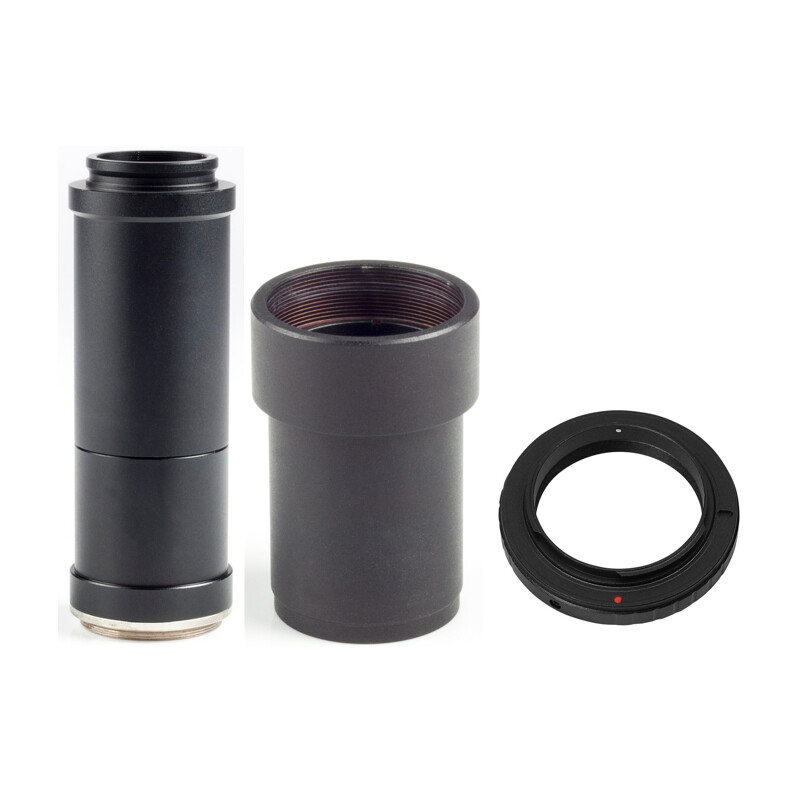 Motic Camera adaptor Set (4x) f. Full Frame with T2 ring for Nikon