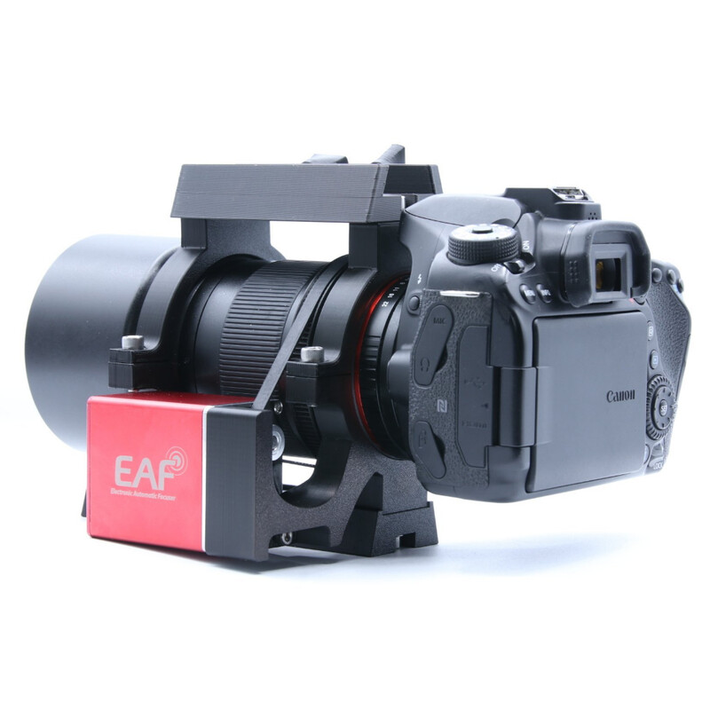 Astroprints EAF motor attachment kit with clamp, rail and finder base for Samyang 135 mm lens