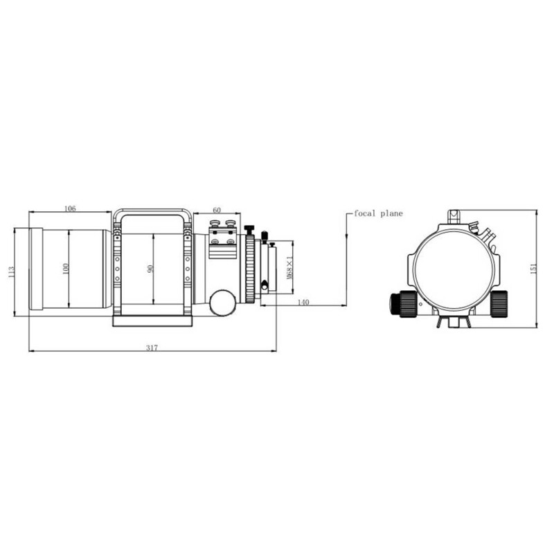 Askar Apochromatic refractor AP 72/400 FRA400 OTA