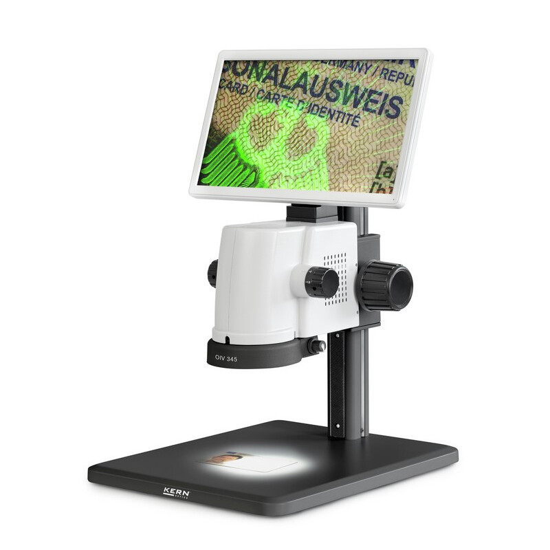 Kern Microscope OIV 345, digital, 0.7x-4.5x, LED, Al, HDMI