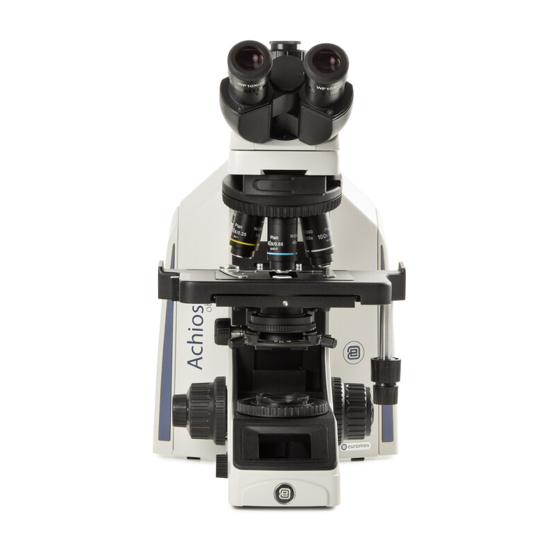 Euromex Microscope Achios-X Observer AX.1052-PLi, bino, EWF 10x/22 mm, plan PLi 4/10/S40x oil IOS, 3 W NeoLED