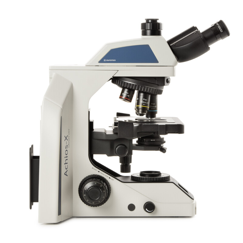 Euromex Microscope Achios-X Observer AX.1052-PLi, bino, EWF 10x/22 mm, plan PLi 4/10/S40x oil IOS, 3 W NeoLED