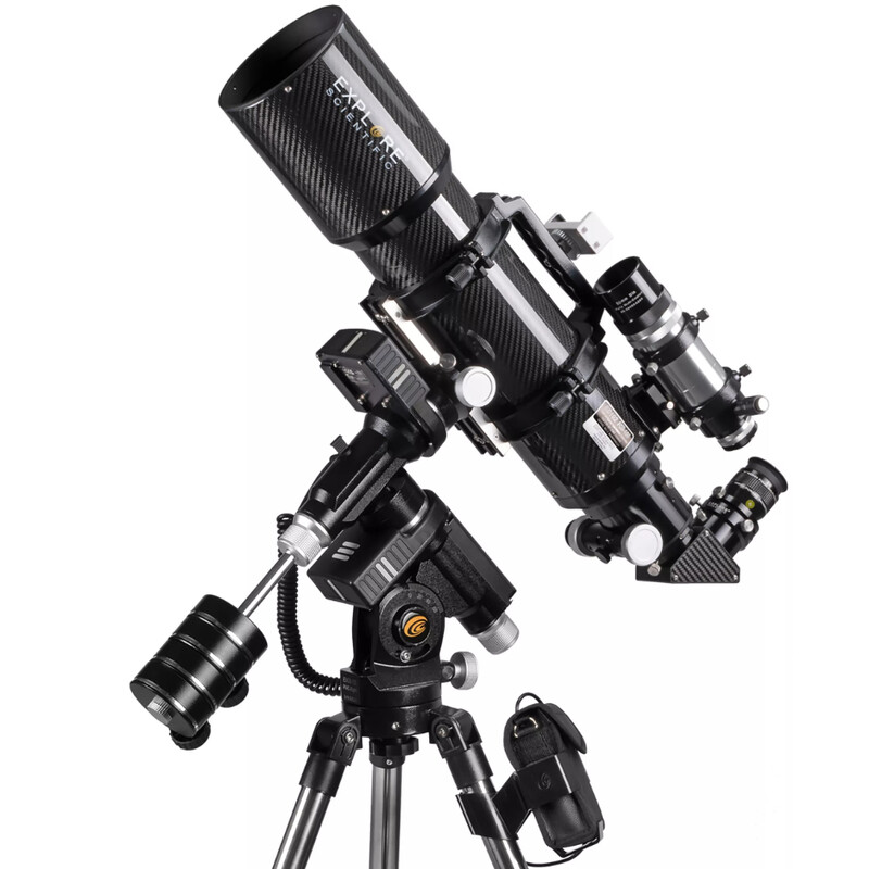 Explore Scientific Apochromatic refractor AP 102/714 ED FCD-100 CF Hexafoc iEXOS-100 PMC-8 Wi-Fi GoTo